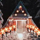 Joiedomi Set of 14 Christmas Lollipop Pathway Lights Outdoor with Stakes and Clips, 14.3 FT Plug in Peppermint Walkway String Lights for Christmas Decoration, Yard, Pluggable, Hangable, Waterproof by GreenHaven Gardens