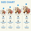 Wooden Puzzles for Adults, Wood Horse Puzzle, Unique Gifts for Men Women, Adult Puzzles (S-8.5 * 8.1in 100pcs) by TinyTreasures Baby Boutique