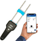 Bluelab Pulse Meter - Handheld Digital Soil Meter Measures Nutrients (TDS), Moisture & Temperature directly from the Root Zone - Grow Healthier Plants with Fast, Accurate Measurements by GreenHaven Gardens