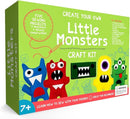 Little Monsters Beginners Sewing Kit - Awesome Gift for Girls & Boys Ages 7 to 13, Best Educational Craft Kit & Toys for Kids by TinyTreasures Baby Boutique