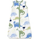 TotAha Dinosaur Toddler Sleep Sack 2T-3T-4T, 0.5 TOG Summer Light Sleeping Sacks, Soft Wearable Blanket Baby Sleep Bag with 2-way Zipper, X-Large by TinyTreasures Baby Boutique