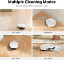 ILIFE V2 Robot Vacuum Cleaner, Tangle-Free Suction, 120 Mins Runtime, Slim, Self-Charging Robotic Vacuum Cleaner, Ideal for Pet Hair and Hard Floors by CozyNest Decor