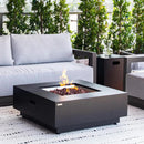 Ashton 36” Propane Fire Pit Smokeless Firepit Outdoor Gas Fire Pit for Outside Patio Firepit Table Includes Rain Cover Converter Kit Lava Rocks Lid CSA Certified by GreenHaven Gardens