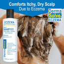 Eczema Shampoo & Conditioner (Combo Pack) - Flare Control Scalp & flake Relief Therapy that Protects, Moisturizes, and Repairs Skin by DermaSolve - Kids & Adults - Steroid Free by TinyTreasures Baby Boutique