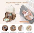 LOVEVOOK Diaper Bag Backpack, Baby Travel Bags for Boys & Girl, Toddler Waterproof Diaper Bag w/Changing Pad, Stroller Straps, Pacifier Case, Newborn Essentials Must Haves Mom by TinyTreasures Baby Boutique