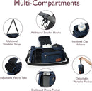 Momcozy Universal Stroller Organizer with Insulated Cup Holder Detachable Phone Bag & Shoulder Strap, Fits for Stroller like Uppababy, Baby Jogger, Britax, BOB, Umbrella and Pet Stroller by TinyTreasures Baby Boutique