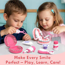 Lehoo Castle Doctor Kit for Toddlers 3-5 Girls, Kids Dentist Play Set, Toys for 3 4+ Year Old Girls, Pretend Play for Toddlers, Kids Doctor Playset, Medical Kits for Boys 3 4 5 by TinyTreasures Baby Boutique