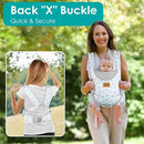Baby Carrier Newborn to Toddler, Ergonomic Adjustable Toddler Carriers for 7-66 Lbs, Cozy Lightweight Infant Carrier with Neck Support, Baby Holder Carrier with Lumbar Support for Mom Dad by TinyTreasures Baby Boutique