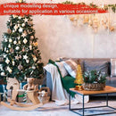 Christmas Tree Lamp, Spiral Christmas Tree with Glittering Star, AA Battery Operated Gold Christmas Tree Light with Metal Stand for Christmas Table Decoration（Batteries not Included） by GreenHaven Gardens
