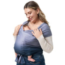 Momcozy Baby Wrap Carrier, Ergonomic Infant Slings for Newborn to Toddler 8-35 lbs, Adjustable Baby Wrap for Adult Fits Sizes XXS-XXL, Easy to Wear Baby Carriers, Gradient Blue by TinyTreasures Baby Boutique