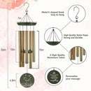2025 Wedding Wind Chimes for Couple, Deep Tone Personalized Wind Chime, Wedding Gifts for Couples, Customized Windchime for Husband/Wife by CozyNest Decor