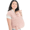 KeaBabies Baby Wrap Carrier - All in 1 Original Baby Carrier Newborn to Toddler Sling, Easy to Wear, Hands Free Bonding, Lightweight, Breathable Infant Wraps (Pink Daisies) by TinyTreasures Baby Boutique