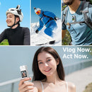 SJCAM C300 4K Vlogging Cam,7H Long Power,Super 6-Axis Stabilization Pocket Vlog Camera,Handheld Dual-Touch Screen Action Camera,30M Waterproof,Portable mini Tiny for Student,Ladies,Kids Action Cam by TinyTreasures Baby Boutique