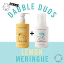 Dabble & Dollop Lemon + Vanilla Body Wash & Shampoo – 3-in-1 Natural Bubble Bath for Kids, Made in USA, No Parabens or Sulfates, Vegan, Gluten-Free, Tear-Free (2-Pack) by TinyTreasures Baby Boutique