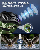 Night Vision Goggles, 4K Binoculars with Camera, 3.5" HD Display and 32GB TF Card, 9 Gear Night Vision, 10X Digital Zoom, 4000mAh Battery Nightvision by TinyTreasures Baby Boutique