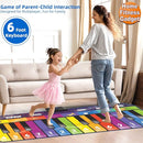 SUNLIN 6 ft. Floor Piano Mat for Kids & Toddlers, Giant Piano Mat, 24 Keys, 10 Built in Songs, 8 Instrument Sounds, Record & Playback, Song Booklet, Musical Toy Gift for Boys & Girls Age 3 4 5 6 7 8 9 by TinyTreasures Baby Boutique