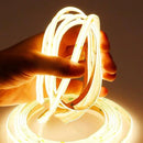 15M/49.2ft 24V COB LED Strip Light Waterproof IP65 Warm White 3000K Uniform Glow 5760LEDs CRI 93+ Flexible LED Tape Lights for DIY Cabinet Bedroom Kitchen Home Decor(No Power Supply) by GreenHaven Gardens