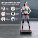 Vibration Plate Exercise Machine, Vibration Plate for Lymphatic Drainage 330 Lbs Capacity Whole Body Vibration Platform Machines Helps Weight Loss Shaping Toning Wellness by CozyNest Decor