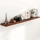 72 Inch Floating Shelves, 72 x 9 Rustic Wooden Fireplace Mantel, 9 Inch Floating Shelf for Wall, Farmhouse Wall Shelves for Home Storage & Display, Rustic Brown Color, Set of 1 by CozyNest Decor