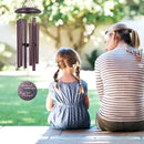 ASTARIN Memorial Butterfly Deep Tone Wind Chimes Personalized, Sympathy Remembrance Gifts for Loss of Mom Dad, Bereavement Gifts for Condolence Funeral, Garden Decoration by CozyNest Decor