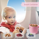 Termichy Baby Formula Dispenser, Portable Milk Powder Dispenser Container with Carry Handle and Scoop for Travel Outdoor Activities with Baby Infant, 8.8OZ, 0.55LB, 250g (Light Pink) by TinyTreasures Baby Boutique