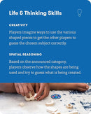 SimplyFun Asymbol - A Building and Communication Game That Challenges Your Creativity & Imagination - 3 to 6 Players - A Game for Kids Ages 8 & Up by TinyTreasures Baby Boutique