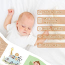 Ship Next Day, Personalized Baby Blanket – Printed in USA, Custom Baby Blanket for Boys & Girls, Baby Blanket with Name, Baby Shower, Easter, Christmas, Birthday Newborn & Toddler Gifts, Baby Gifts by TinyTreasures Baby Boutique