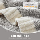 Snuggle Sac Oversized Grey Throw Blankets Twin Size,Super Soft Warm Blankets Cozy Knit Fuzzy Throw Blankets for Sofa, Bed, Heather Grey, 60x80 inches by TinyTreasures Baby Boutique