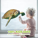 Turtle Wall Stickers Gifts Christmas - Sea Turtle Wall Decals Peel and Stick - Turtle Wall Stickers Removable - Sea Turtle Animals Wall Decor for Kids Baby Bedroom Bathroom Living Room by CozyNest Decor