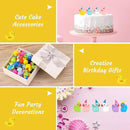 100 Pack Mini Resin Ducks, Multicolor Mini Ducks Wearing Party Hat, Tiny Duck Miniature Duck Figures Tiny Home Ornament for Micro Landscape Dollhouse Garden Aquarium Potted School Office by GreenHaven Gardens