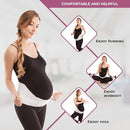 Gabrialla Made in USA Pregnancy Belly Band, Soft & Breathable Maternity Belly Band – Pregnancy Belt for Back, Pelvic & Waist by TinyTreasures Baby Boutique