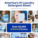 Earth Breeze Laundry Detergent Sheets Fresh Scent - 180 Loads Eco Liquidless Soap - Travel-Friendly for Hot & Cold Cycles, Tackles Tough Stains & Odors - Gentle on Skin, 90 Ct (3 Pack) by CozyNest Decor