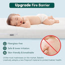 BABELIO Breathable Crib Mattress, Dual-Sided, Memory Foam, Waterproof, Removable and Machine-Washable Cover, for Toddler and Baby 52" x 27.5" by TinyTreasures Baby Boutique
