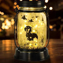 Dachshund Dog Solar Lanterns, Gifts for Women/Men, Weiner Dog Mom Gifts, Unique Birthday Gifts for Dachshund Lover, Garden Decoration Outside for Yard, Patio,Backyard,Porch by GreenHaven Gardens