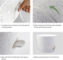 Self Watering Pots for Indoor Plants,12 inch Planters with Drainage Holes Plastic Flower Pots with Deep Reservoir, White Speckles by CozyNest Decor