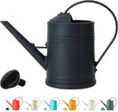 Plastic Indoor Watering Can with Sprinkler Head - 68 oz, 1/2 Gallon by GreenHaven Gardens