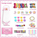 Friendship Bracelet Making Kit for Girls-DIY Bracelets Maker Art & Craft Kits for Kids-Jewelry String Braiding Set Toys for Age 6 7 8 9 10 11 12 Year Old Girl Advent Calendar Christmas Birthday Gifts by TinyTreasures Baby Boutique