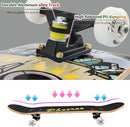 Easy_Way Complete Skateboards- Standard Skateboards for Beginners Kids Boys Girls Teenager- 31''x 8''Canadian Maple Cruiser Pro Skate Board, Skateboards by TinyTreasures Baby Boutique