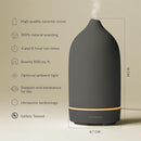 Vitruvi Stone Ceramic Ultrasonic Essential Oil Diffuser for Aromatherapy | Home Decor, 90ml Capacity by TinyTreasures Baby Boutique