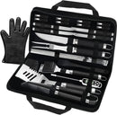 POLIGO 26PCS BBQ Accessories for Outdoor Grill Utensils Set Stainless Steel BBQ Tools Grilling Tools Set for Birthday Fathers Day Dads Presents, Barbecue Accessories Ideal Grilling Gifts for Men Women by GreenHaven Gardens