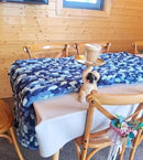 DDL&HEXI Chunky Chenille Blanket 100% Hand Knit with Jumbo Chenille Yarn (50"x60") Super Soft Large Throw Bed Blanket for Couch, Sofa, Home Decor - Machine Washable (03) by CozyNest Decor