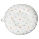 Pello Multi-use Luxe -Toddler Floor Pillow/Play Mat/Lounger (Dinosaurs) by TinyTreasures Baby Boutique