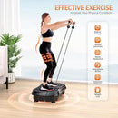 Vibration Plate Exercise Machine Weight Loss, Full Body Vibration Plate for Lymphatic Drainage, 180 Adjustable Speeds Vibrating Plate 400 Lbs Capacity Fitness Platform for Women Men by CozyNest Decor