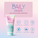 Kid's Sunscreen Starter Kit – Tinted Mineral Sunscreen for Face & Body with SPF 30, Shade Brush, Travel Bag & UV Card – Non-Nano Zinc, Reef Safe, Water Resistant & Hypoallergenic Skin Care by TinyTreasures Baby Boutique