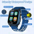 Waterproof Smart Watch for Kids Toys for Boys Age 5-12 with 32 Games, Dual Camera, Habit Tracking, Music Player, Video, Alarm Clock, HD Touchscreen Kids Smart Watch Birthday Gift for 3-12 Year Old by TinyTreasures Baby Boutique