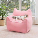 HOMMPA Kids Bean Bag Chair Stuffed Toddler Bean Bag Sofa with Pocket Filler Bean Bag Chair for Kids Boys and Girls Baby Lazy Floor Sofa Chair for Gaming Reading Playing Pink by TinyTreasures Baby Boutique