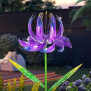 Wind Spinners Lotus Flower Windmills for Outside 47 inch Metal Wind Sculptures Outdoor Garden Decor Garden Gifts for Mom Women for Patio Lawn Decorations Yard by GreenHaven Gardens