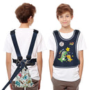 2025 New Safety Walking Harness for Big Kids (6-12yrs) with Autism Special Needs ADHD, Anti-Elopement Vest Harness with Grab Handle and Light Reflector, Adjustable Leash for Autistic, Active Child by TinyTreasures Baby Boutique