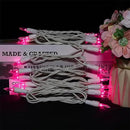 Pink LED Christmas Lights - 35 Count Pink Christmas String Lights for Small Tree, Crafts, Bedroom, Wedding, Indoor and Outdoor Valentines Day Decorations, 11 Feet White Wire, UL Certified, Connectable by GreenHaven Gardens