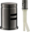 KRAUS Dishwasher Air Gap in Spot Free Black Stainless, KAG-2SFSB by CozyNest Decor